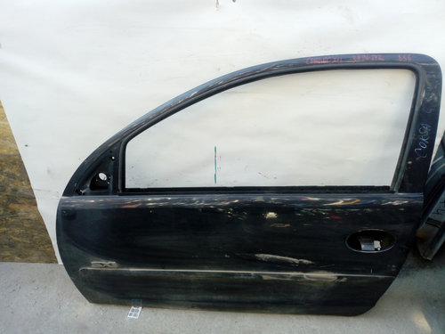 Usa / Portiera Opel Corsa C 2000-2006 Negru Fata Stanga Coupe / 2 Portiere Pickup 2 Portiere