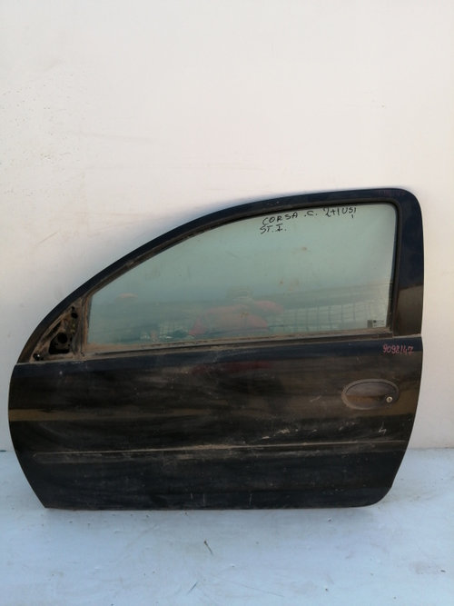 Usa / Portiera Opel Corsa C 2000-2006 Negru Fata Stanga