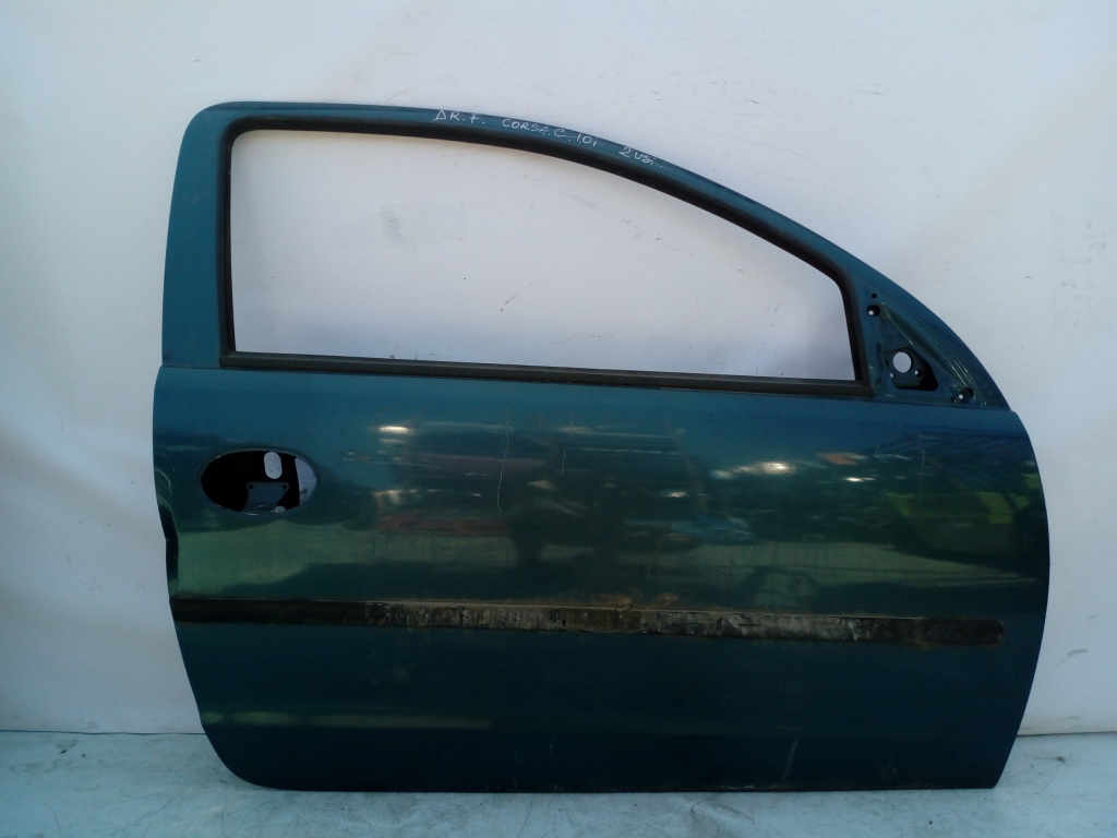 Usa / Portiera Opel Corsa C 2000-2006 Verde Fata Dreapta Hatchback 3 Portiere