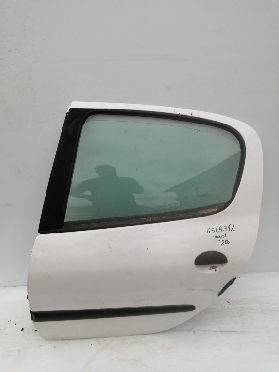 Usa / Portiera Peugeot 206 1998-2013 Alb Spate Stanga