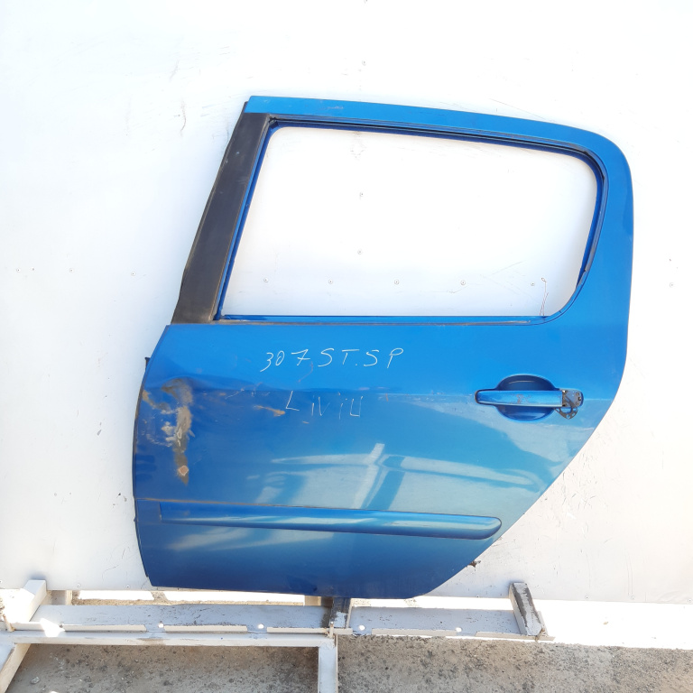 Usa / Portiera Peugeot 307 2001-2008 Albastru Spate Stanga