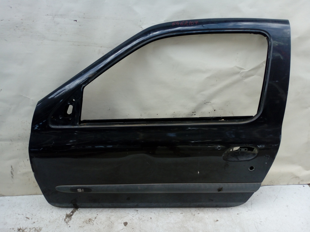 Usa / Portiera Renault Clio 2 / Symbol 1 1998-2008 Negru Fata Stanga Hatchback 3 Portiere