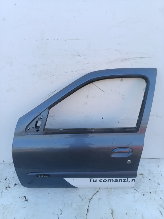 Usa / Portiera Renault Clio 2 / Symbol 1 1998-2008 Albastru Fata Stanga
