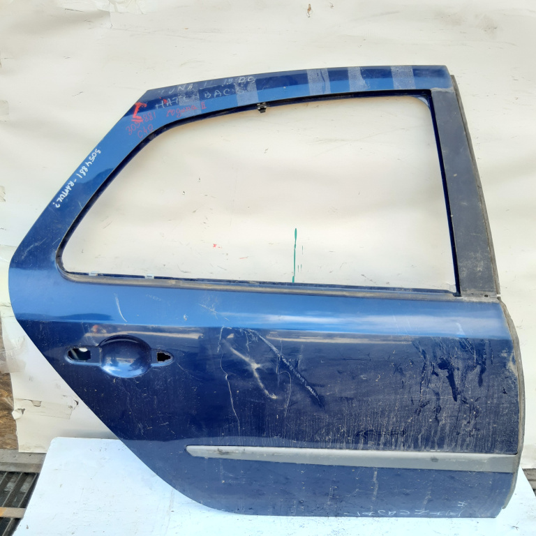 Usa / Portiera Renault Laguna 2 2001-2007 Albastru Spate Dreapta Hatchback 5 Portiere