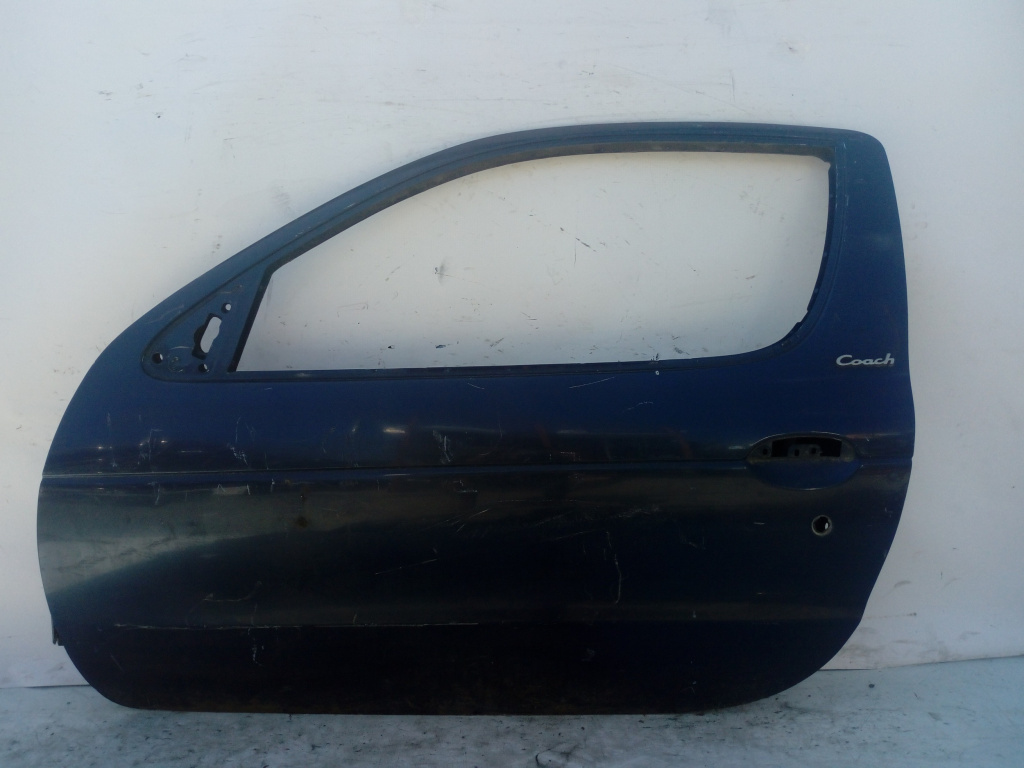 Usa / Portiera Renault Megane 1 1995-2002 Albastru Fata Stanga Coupe / 2 Portiere