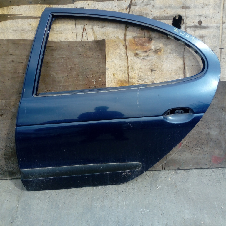 Usa / Portiera Renault Megane 1 1995-2002 Albastru Spate Stanga Sedan / Berlina