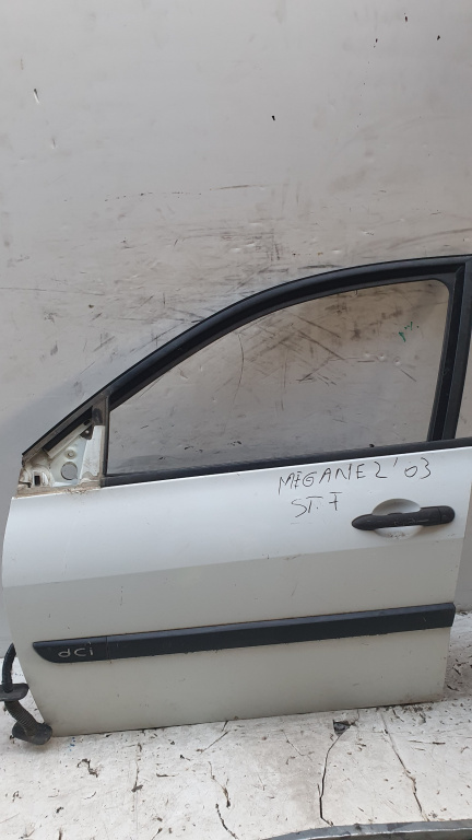 Usa / Portiera Renault Megane 2 2002-2010 Alb Fata Stanga