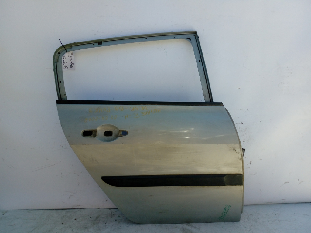 Usa / Portiera Renault Megane 2 2002-2010 Alb Gri Spate Dreapta Hatchback 5 Portiere