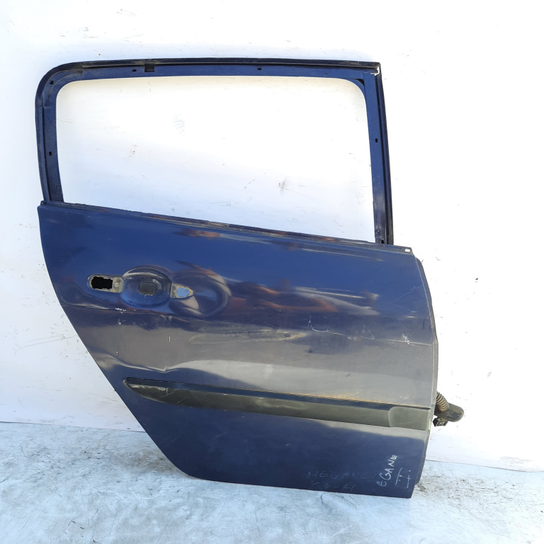Usa / Portiera Renault Megane 2 2002-2010 Albastru Spate Dreapta Hatchback 5 Portiere