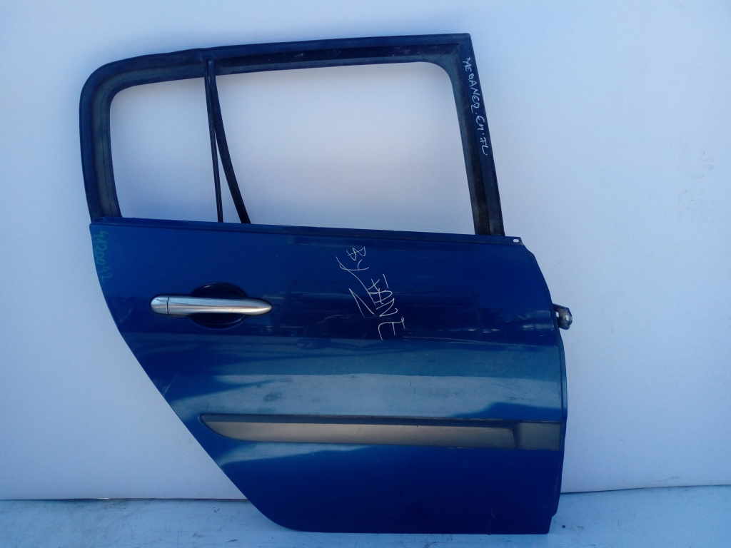 Usa / Portiera Renault Megane 2 2002-2010 Albastru Spate Dreapta Hatchback 5 Portiere