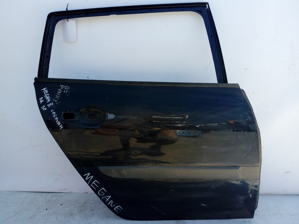 Usa / Portiera Renault Megane 2 2002-2010 Negru Spate Dreapta Break / Caravan / Station Wagon