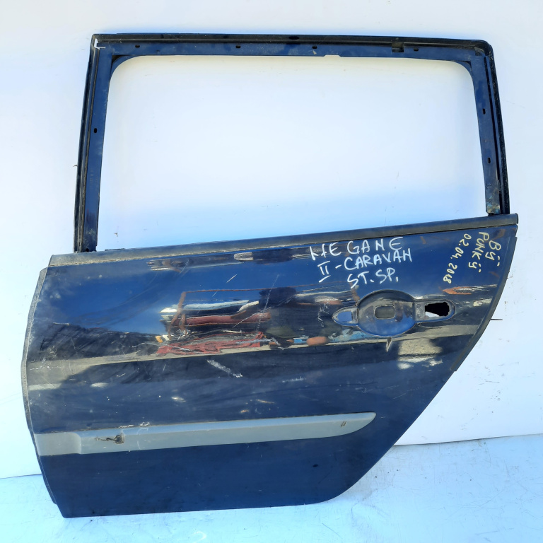 Usa / Portiera Renault Megane 2 2002-2010 Negru Violet Spate Stanga Break / Caravan / Station Wagon