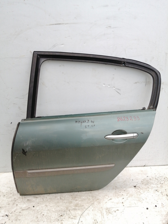 Usa / Portiera Renault Megane 2 2002-2010 Verde Spate Stanga Sedan / Berlina