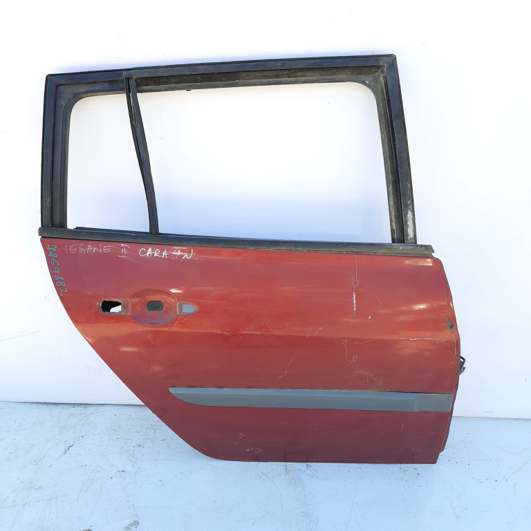 Usa / Portiera Renault Megane 2 2002-2010 Portocaliu Rosu Spate Dreapta Break / Caravan / Station Wagon