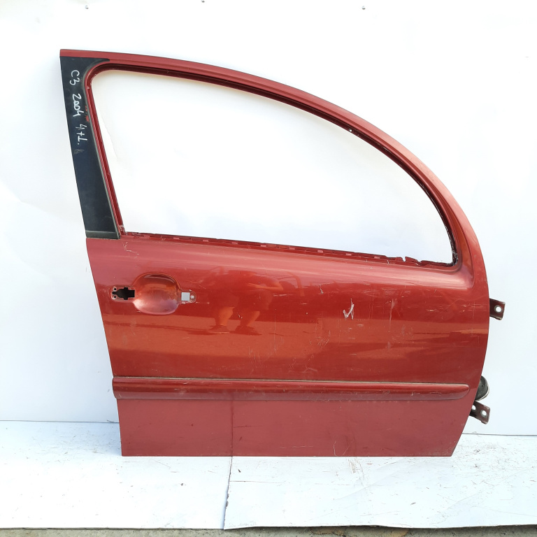 Usa / Portiera Rosu,fata,dreapta,hatchback 5 Portiere Citroen C3 1 (FC) 2002 - 2010