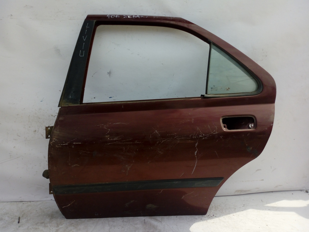 Usa / Portiera Rosu,spate,stanga Peugeot 406 1995 - 2004