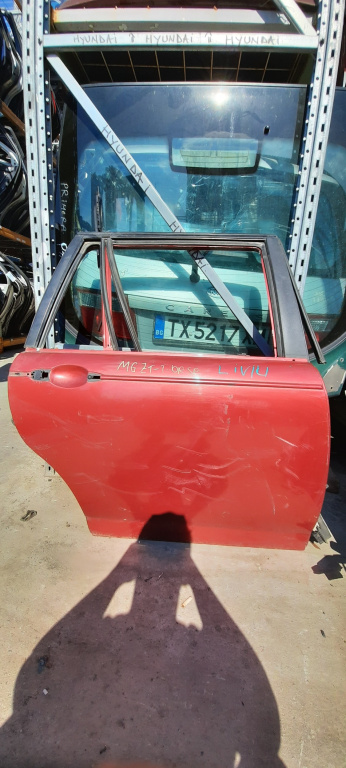 Usa / Portiera Rover 75 (Rj) 1998-2005 Rosu Spate Dreapta