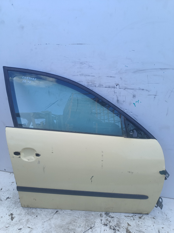 Usa / Portiera Seat Cordoba (6L) 2002-2009 1.4 16V Bxw Benzina Galben Fata Dreapta