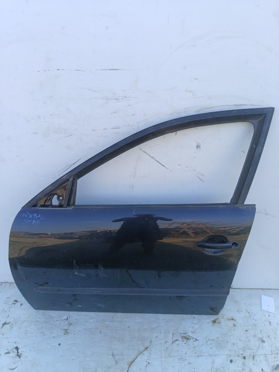 Usa / Portiera Seat Cordoba (6L) 2002-2009 Negru Fata Stanga