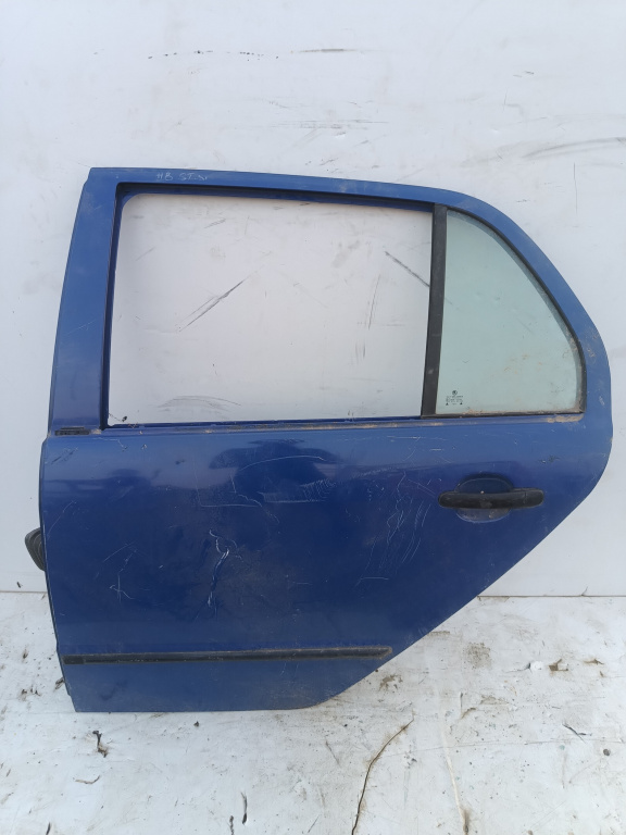Usa / Portiera Skoda Fabia 1 1999-2007 Albastru Spate Stanga Hatchback 5 Portiere