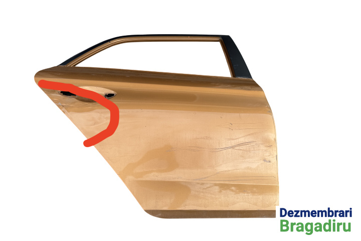 Usa / Portiera spate dreapta Atentie necesita reparatie!!! Hyundai i20 2 (GB) [2014 - 2020] Hatchback - 5 usi 1.2 MT (84 hp) Cod motor: G4LA-6