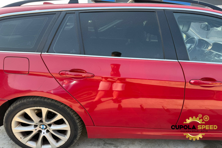 Usa Portiera spate dreapta culoare KARMESINROT (A61/3) BMW Seria 3 E91 [facelift] [2008 - 2013] 3.0 d 245Cp X-Drive N57D30A