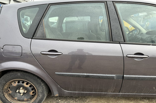 Usa Portiera spate dreapta culoare TEC68 - SHETLAND GREY BC Renault Grand Scenic 2 [2003 - 2006]