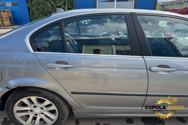 Usa Portiera spate dreapta Silber Grau Metallic BMW Seria 3 E46 [facelift] [2001 - 2006]