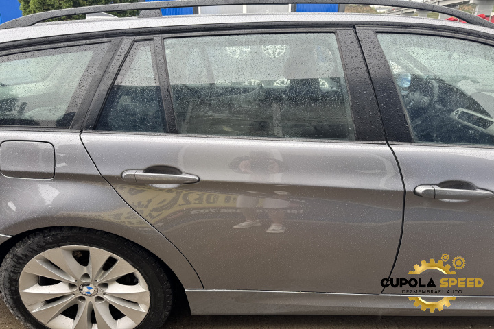 Usa Portiera spate dreapta SPACEGRAU METALLIC (A52) BMW Seria 3 E91 [facelift] [2008 - 2013] 2.0 d N47D20C 177Cp Cutie Automata