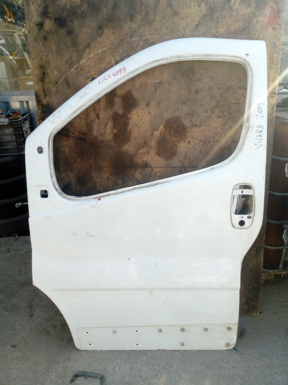Usa / Portiera Stanga,fata,Alb Opel VIVARO A 2001 - 2014