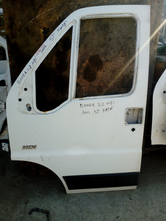 Usa / Portiera Stanga,fata,Alb Peugeot Boxer (244) 2002 - 2006