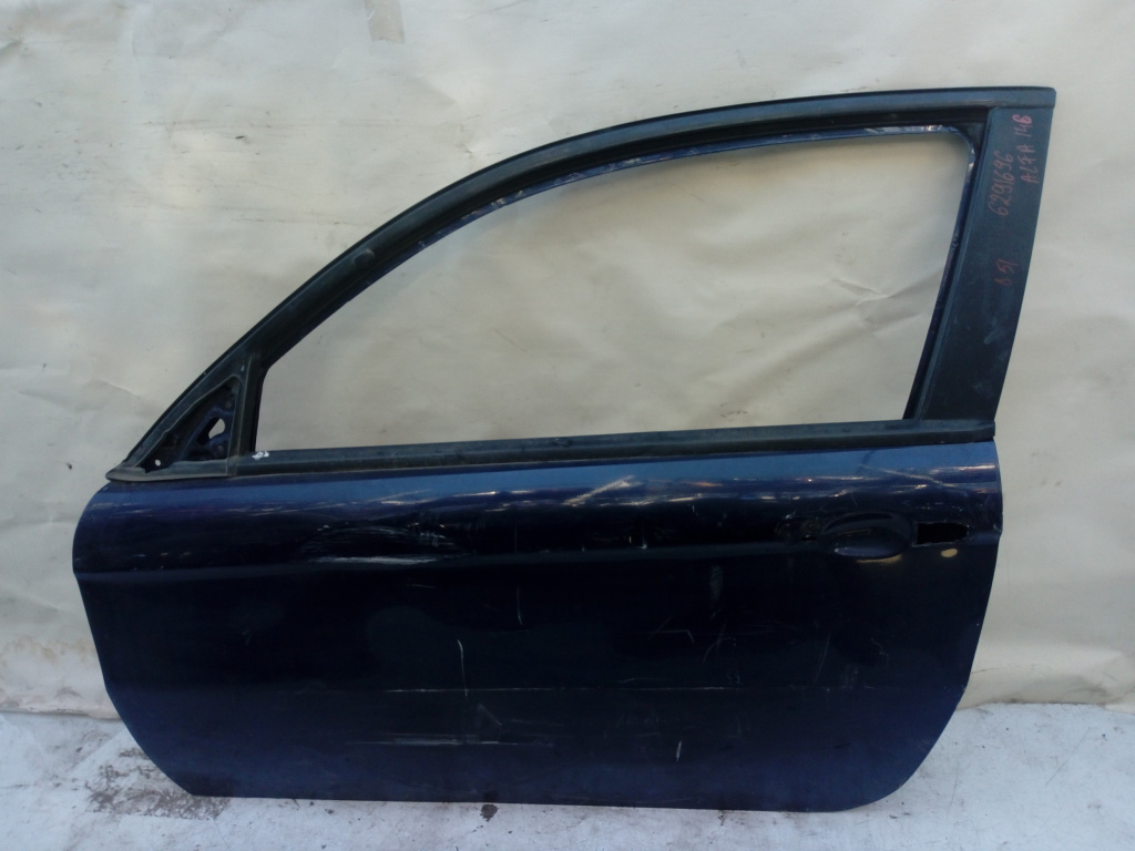 Usa / Portiera Stanga Fata Alfa Romeo 147 (937) 2000-2010 Negru Violet