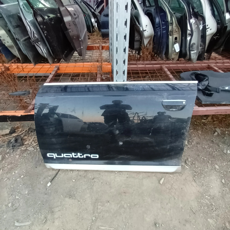 Usa / Portiera Stanga Fata Audi A6 (4F, C6) 2004-2011 Negru