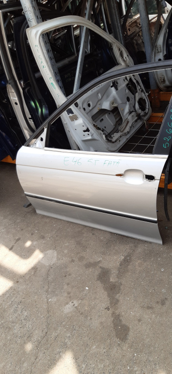 Usa / Portiera Stanga Fata Bmw 3 (E46) 1998-2007 Alb