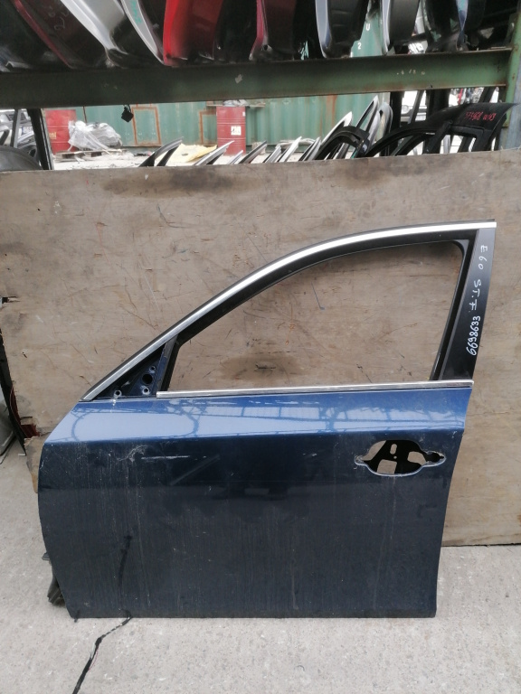 Usa / Portiera Stanga Fata Bmw 5 (E60, E61) 2003-2010 Albastru