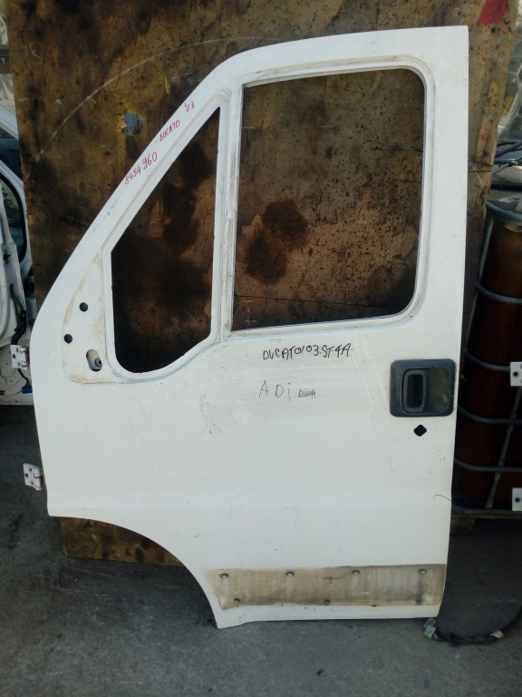 Usa / Portiera Stanga Fata Fiat Ducato (244) 2002-2006 Alb