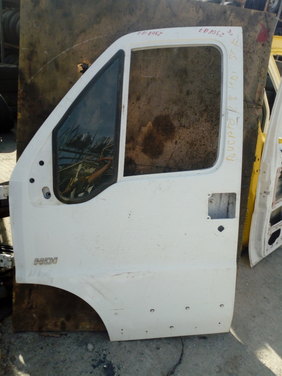 Usa / Portiera Stanga Fata Fiat Ducato (244) 2002-2006 Alb