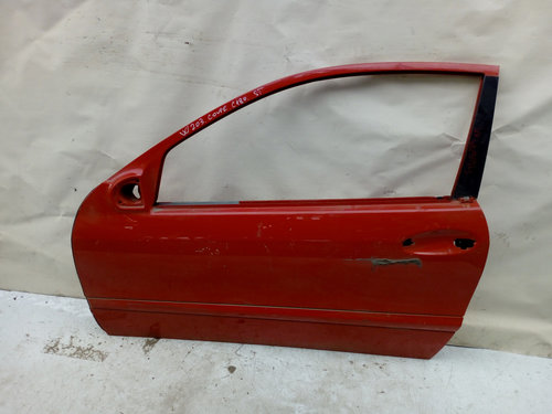 Usa / Portiera Stanga Fata Mercedes-Benz C-Class (W203) 2000-2007 Rosu Coupe / 2 Portiere