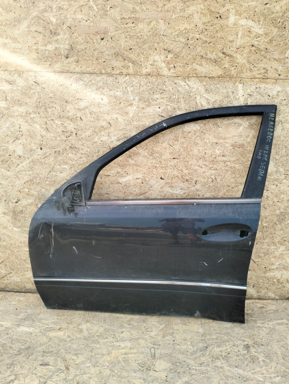 Usa / Portiera Stanga Fata Mercedes-Benz E-Class (W211) 2002-2009 Albastru Negru