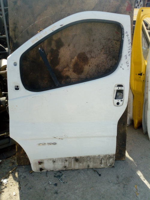 Usa / Portiera Stanga Fata Nissan Primastar (X83) 2001-2014 Alb