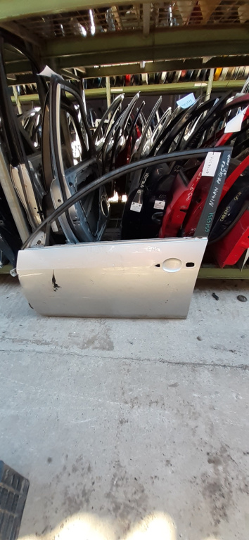 Usa / Portiera Stanga Fata Nissan Primera (P12, Wp12) 2002-2007 Alb Gri