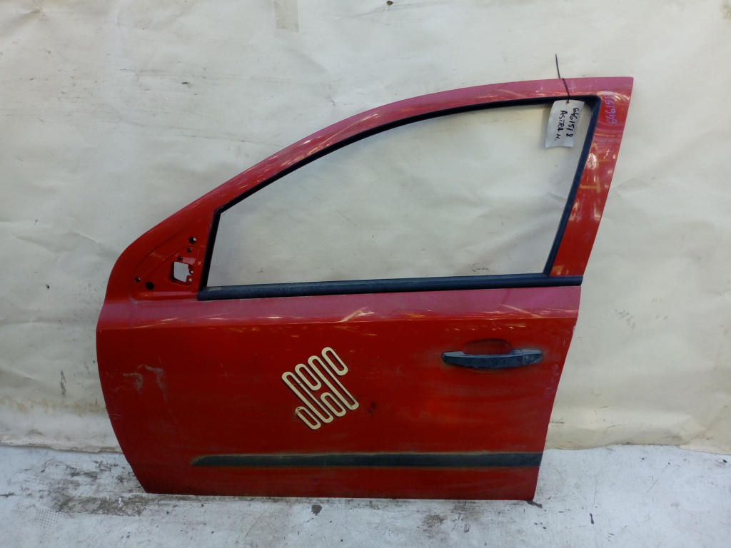 Usa / Portiera Stanga Fata Opel Astra H 2004-2012 Negru Rosu