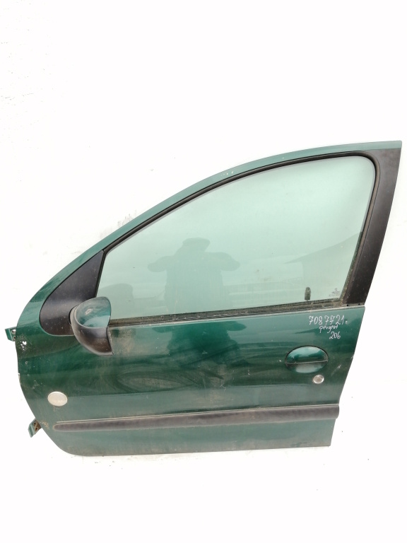 Usa / Portiera Stanga Fata Peugeot 206 1998-2013 Verde Pickup 2 Portiere