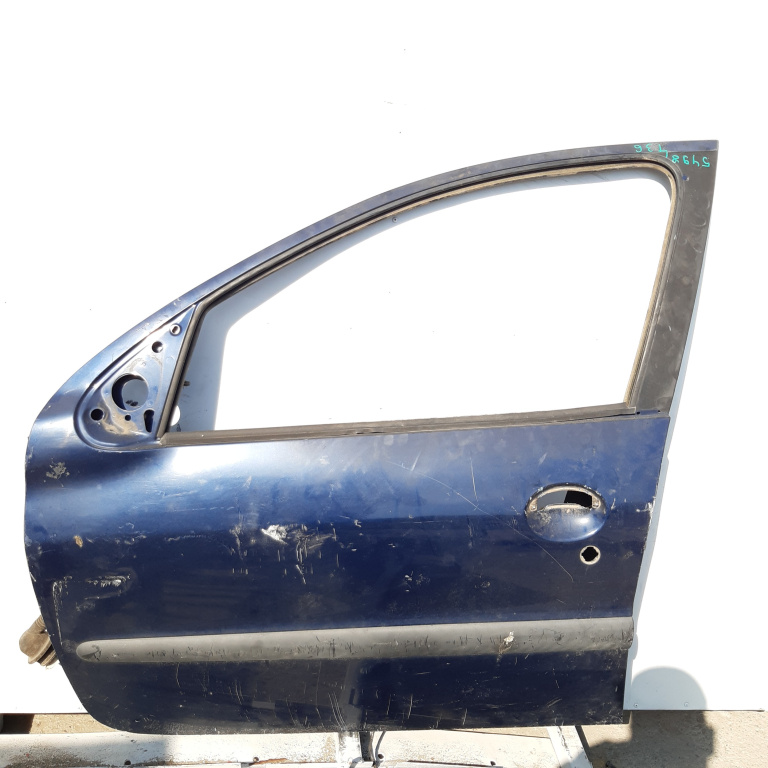 Usa / Portiera Stanga Fata Peugeot 206 1998-2013 Albastru