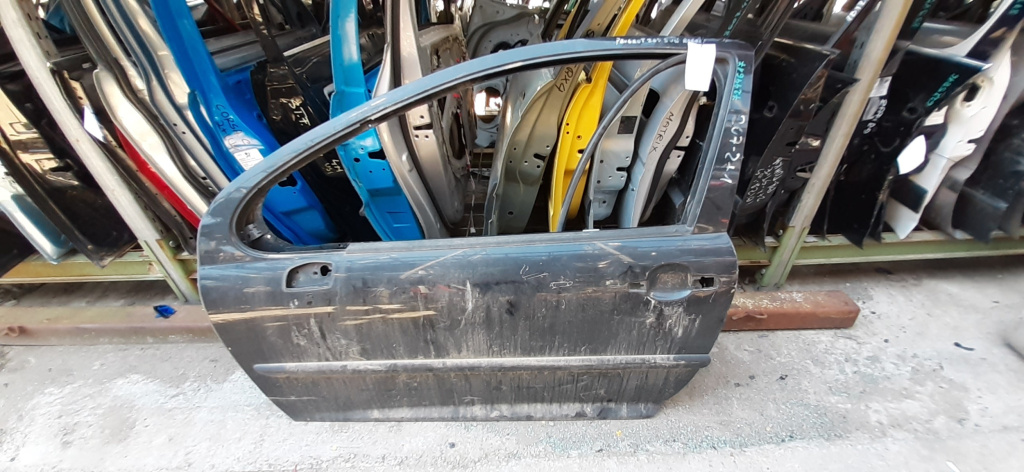 Usa / Portiera Stanga Fata Peugeot 207 2006-2014 Negru