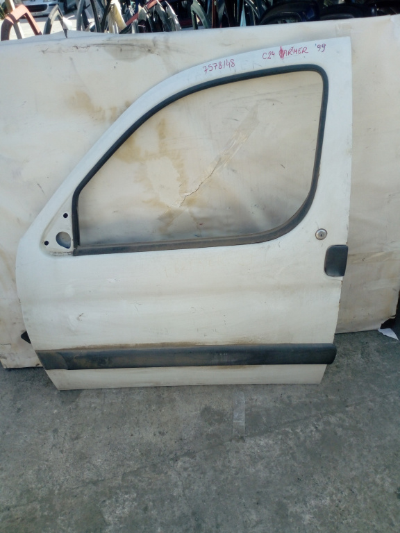 Usa / Portiera Stanga Fata Peugeot Partner 1 1996-2013 Alb