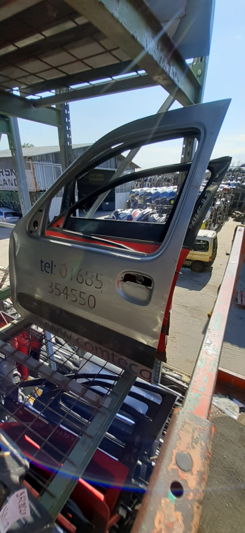 Usa / Portiera Stanga Fata Renault Kangoo (Kc) 1997-2007 Alb