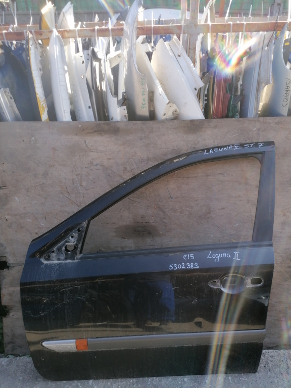 Usa / Portiera Stanga Fata Renault Laguna 2 2001-2007 Negru