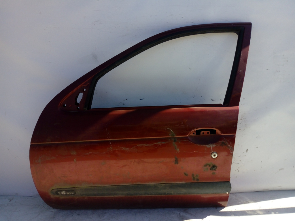 Usa / Portiera Stanga Fata Renault Megane 1 1995-2002 Portocaliu Rosu