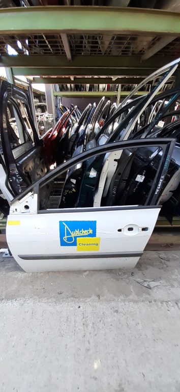 Usa / Portiera Stanga Fata Renault Megane 2 2002-2010 Alb
